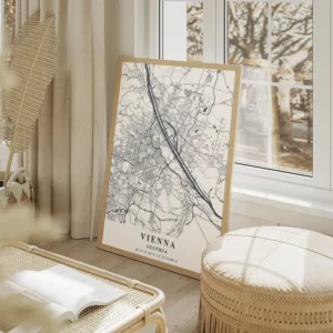 affiche carte vienna salon beige.webp