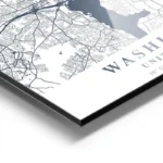 affiche carte washington aluminium.webp