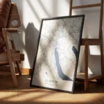 affiche carte zurich encadre.webp