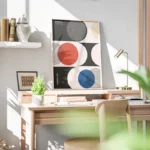 poster abstrait bauhaus 1919 bureau.webp