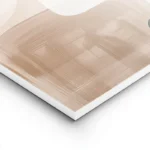 poster abstrait beige et noir lightpanel.webp