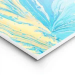 poster abstrait bleu et jaune lightpanel.webp