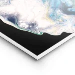 poster abstrait bleu et vert lightpanel.webp