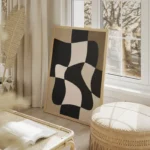 poster abstrait geometrique salon beige.webp