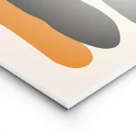 poster abstrait minimaliste noir et orange lightpanel.webp