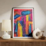 poster abstrait multicolore meuble.webp
