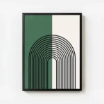 poster arc en lignes noires avec cadre.webp