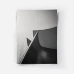 poster architecture contemporaine en noir et blanc.webp