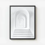 poster architecture moderne blanche avec cadre.webp