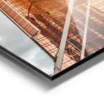 poster architecture moderne doree aluminium.webp