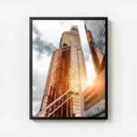 poster architecture moderne doree avec cadre.webp