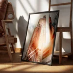 poster architecture moderne doree encadre.webp