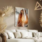 poster architecture moderne doree salon.webp