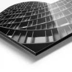 poster architecture moderne noir et blanc aluminium.webp