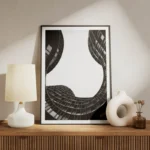 poster architecture moderne noir et blanc meuble.webp
