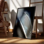 poster architecture moderne spirale encadre.webp