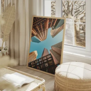 poster architecture new york salon beige.webp