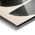 poster art bauhaus noir aluminium.webp
