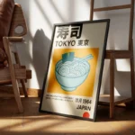 poster art tokyo sushi encadre.webp