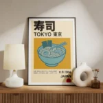 poster art tokyo sushi meuble.webp