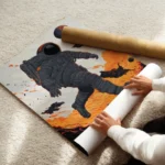 poster astronaute cosmique enroule.webp