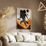 poster astronaute cosmique salon.webp