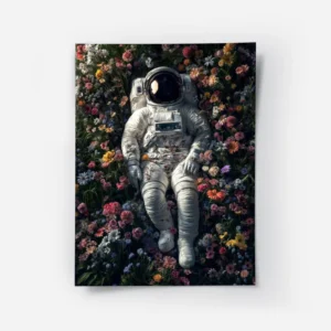poster astronaute fleuri.webp