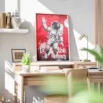 poster astronaute to the moon bureau.webp