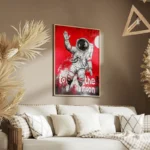 poster astronaute to the moon salon.webp
