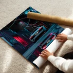 poster audi blanche enroule.webp