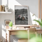 poster audi r8 desert bureau.webp
