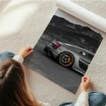 poster audi r8 desert en rouleau.webp