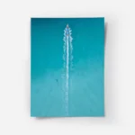 poster bateau sur eau turquoise.webp
