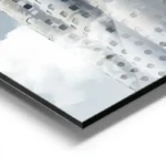 poster batiment cylindrique moderne aluminium.webp