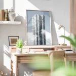 poster batiment cylindrique moderne bureau.webp