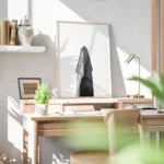 poster batiment emblematique noir et blanc bureau.webp