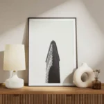 poster batiment emblematique noir et blanc meuble.webp