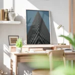 poster batiment en beton noir et blanc bureau.webp