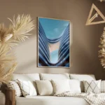 poster batiment moderne design salon.webp