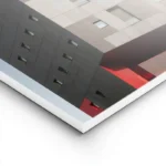 poster batiment moderne gris et rose lightpanel.webp