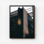 poster batiment moderne londres avec cadre.webp