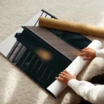 poster batiment moderne londres enroule.webp