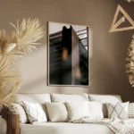 poster batiment moderne londres salon.webp