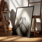 poster batiment moderne. encadre.webp