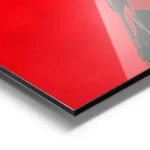 poster batman rouge aluminium.webp