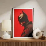 poster batman rouge meuble.webp