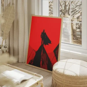 poster batman yakuza salon beige.webp