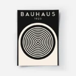 poster bauhaus 1923 noir et blanc.webp