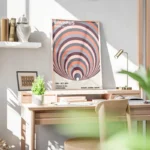 poster bauhaus abstrait bureau.webp