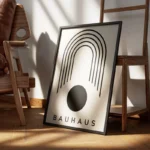 poster bauhaus arche encadre.webp